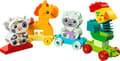 Miniatyrbillede 4 af 11: LEGO Duplo 10412 Dyretog og Hest Store Klodser Til Børn 2-3-4 År