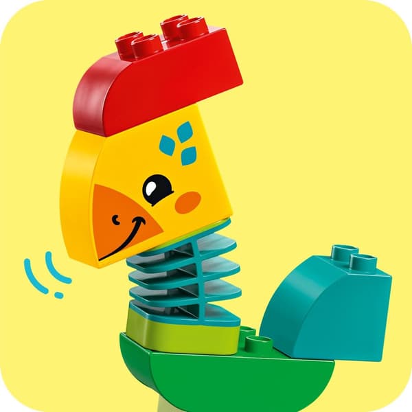 LEGO Duplo 10412 Dyretog og Hest Store Klodser Til Børn 2-3-4 År