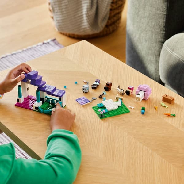 LEGO Minecraft 21253 EFE Djurreservat Får Varg Kanin Katt Baby Zombie