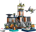 Miniatyrbild 4 av 11: LEGO City Prison Island Polis 60419 Helikopterbåt Pontoon 7 Figurer