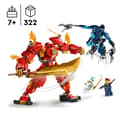 Miniatyrbild 4 av 11: LEGO Ninjago Kais elementära eldrobot 71808 4 Zane Jordan-figurer