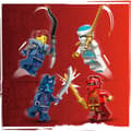 Miniatyrbild 8 av 11: LEGO Ninjago Kais elementära eldrobot 71808 4 Zane Jordan-figurer