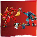 Miniatyrbild 9 av 11: LEGO Ninjago Kais elementära eldrobot 71808 4 Zane Jordan-figurer
