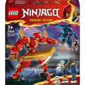 Miniatyrbild 2 av 11: LEGO Ninjago Kais elementära eldrobot 71808 4 Zane Jordan-figurer