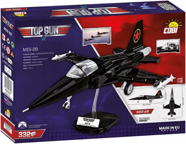 Cobi Top Gun 5859 MIG-28 332 -luokan lentokone.