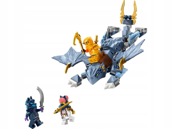 Lego Ninjago Rise of the Dragons 71810 Baby Dragon Riyu Posiblare Drake + 3 Figurer