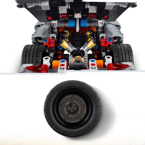 LEGO Technic 42173 Koenigsegg Jesko Absolute Grå Hyperbil