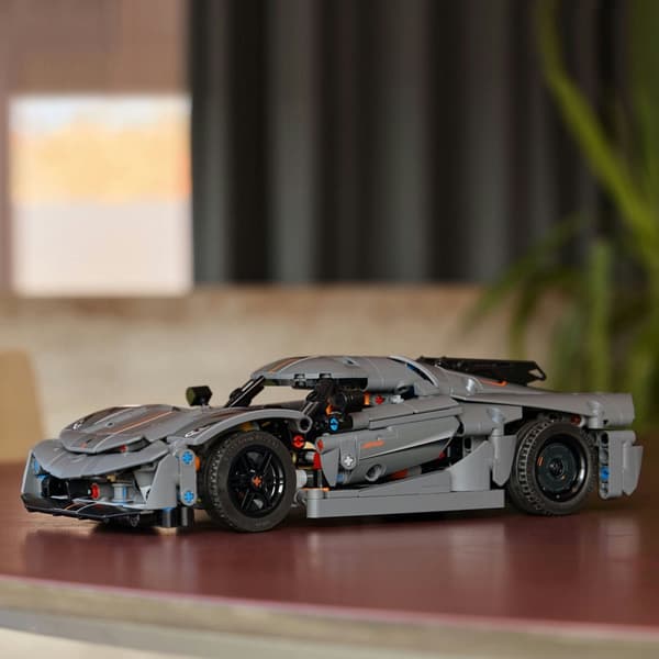 LEGO Technic 42173 Koenigsegg Jesko Absolute Grå Hyperbil