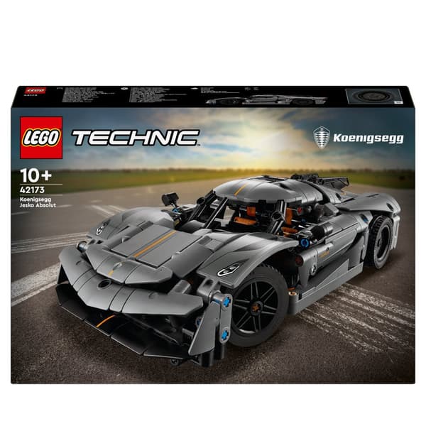 LEGO Technic 42173 Koenigsegg Jesko Absolute Grå Hyperbil
