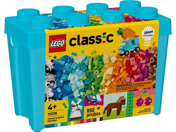 LEGO Classic 11038 Kreativ låda med färgade klossar
