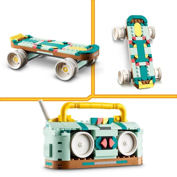 LEGO Creator Retro Rullaluistin 31148 3in1 Rullalauta Retro Radio