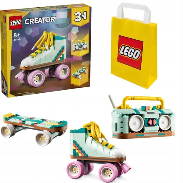 LEGO Creator Retro Rullaluistin 31148 3in1 Rullalauta Retro Radio
