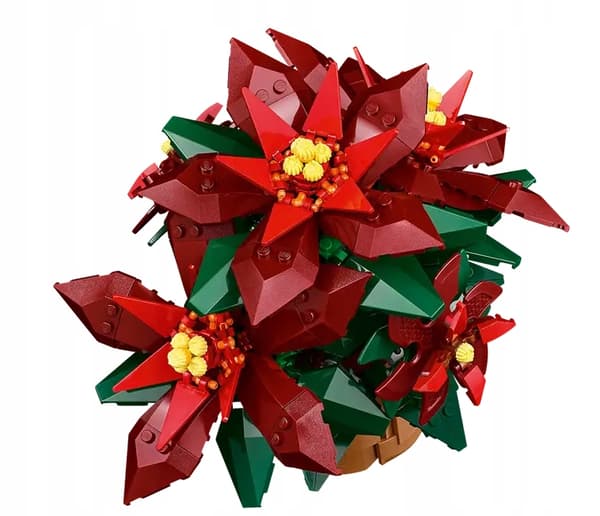 LEGO Botanicals ICONS 10370 Joulutähtikukkien koriste