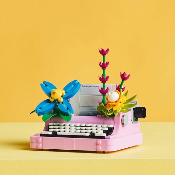 LEGO Creator 3in1 31169 Kirjoituskone kukilla näppäimistö kukkaruukulla Uusi