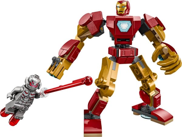 LEGO Super Heroes 76307 Iron Man -robotti vastaan Ultron Marvelin uusi robotti