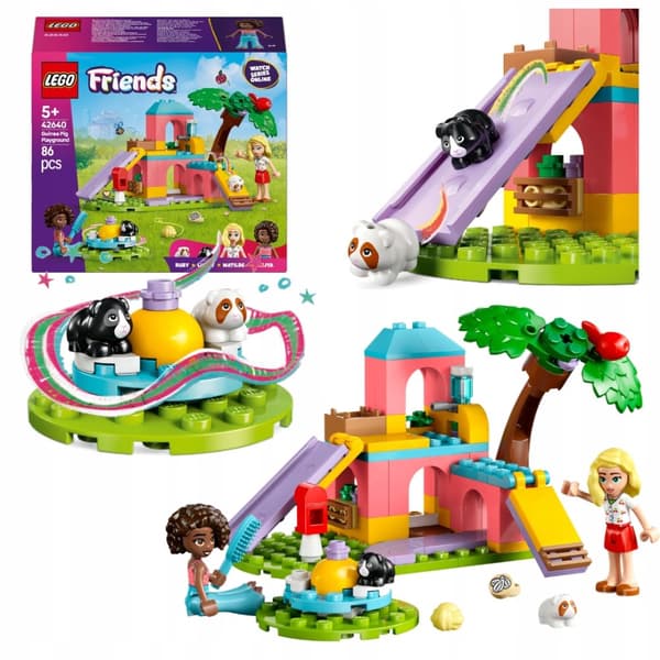 LEGO Friends 42640 Marsvin Lekplats Husdjur Grisar