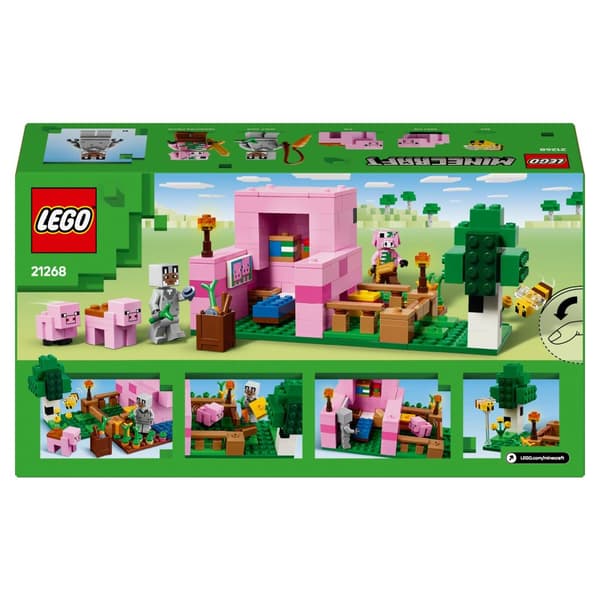 LEGO Minecraft 21268 Nassehus Grishus Fältträdgård Zombie