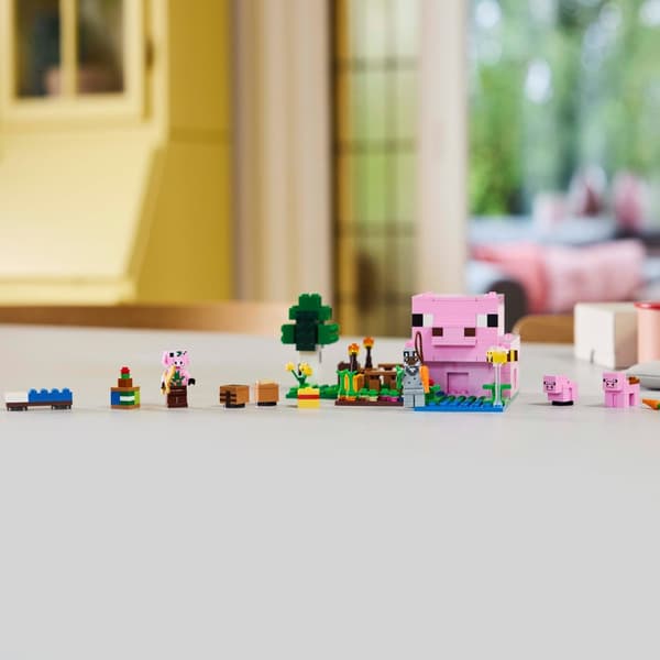 LEGO Minecraft 21268 Nassehus Grishus Fältträdgård Zombie