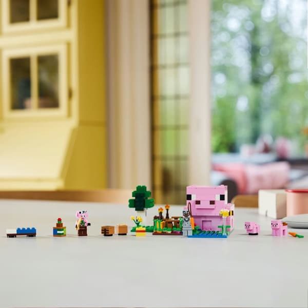 LEGO Minecraft 21268 Nassehus Grishus Fältträdgård Zombie