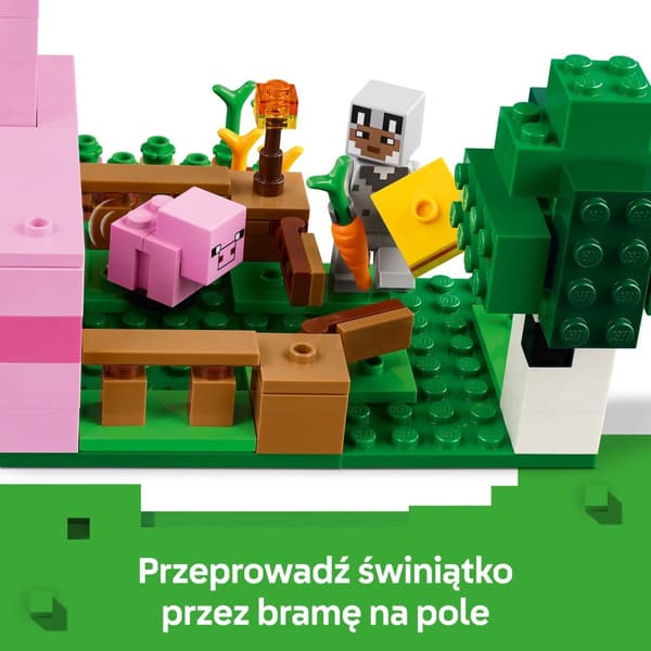 LEGO Minecraft 21268 Nassehus Grishus Fältträdgård Zombie