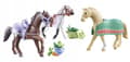 Miniatyrbillede 3 af 7: PLAYMOBIL 71356 3 heste Morgan Quarter Horse Angloar Ponyer Tilbehør 5+