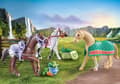 Miniatyrbillede 5 af 7: PLAYMOBIL 71356 3 heste Morgan Quarter Horse Angloar Ponyer Tilbehør 5+