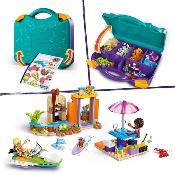 LEGO Friends 42672 Luova Rantamatkalaukku - Rakennussetti 5-vuotiaille ja sitä vanhemmille tytöille