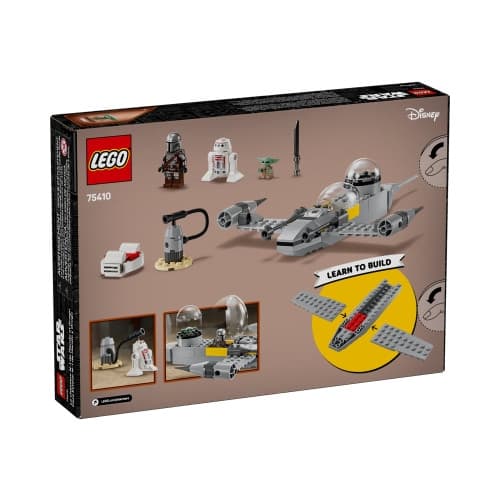 LEGO Star Wars 75410 - Mando och Grogu's N-1 Starfighter - byggsats