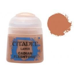 Måleri - GAMES WORKSHOP - Cadian Fleshtone - Vattenbaserad akrylfärg - 12ml - Beige