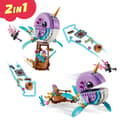 Miniatyrbild 3 av 6: LEGO® 71472 DREAMZzz Izzies varmluftsballong för narval, leksak för sjödjur, räddning av Bunchu-kanin med valfigur