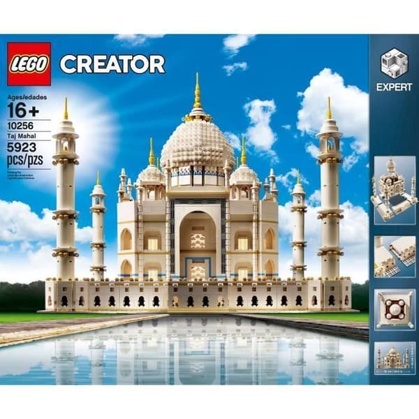 Byggleksak - LEGO - Taj Mahal - 5900+ bitar - Vit, Transparent
