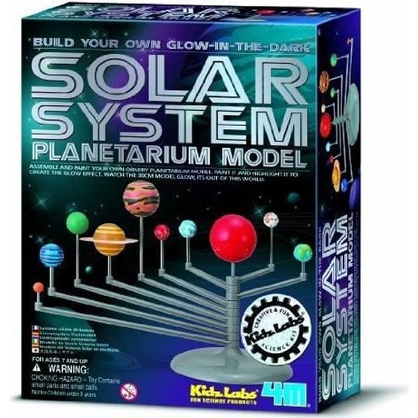 Byggspel - 4M - Planetsystem modellsats - Barn 7 år - Blandat