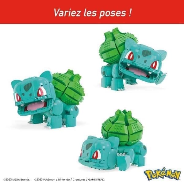 MEGA-Pokémon-Giant Bulbasaur, 1 ledad statyett (355 st) HNT96