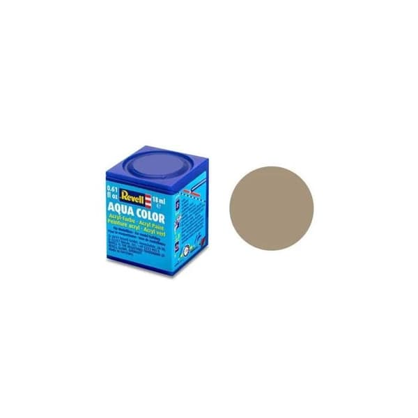 Revell Aqua-color Paint - 36189 - Matt Beige - För barn från 8 år och uppåt