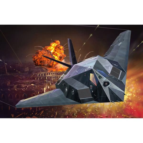 Modellflygplan: F-117A Nighthawk Stealth Fighter