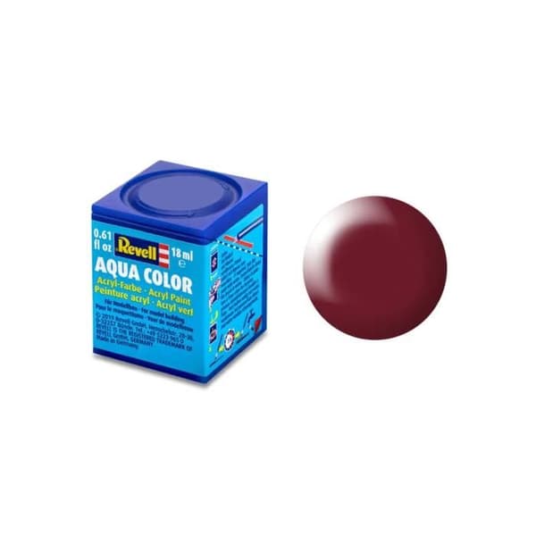 Satin Bordeaux Red Aqua Paint - Revell - 36331 - Interiör - 8 år och uppåt