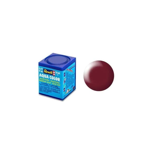 Satin Bordeaux Red Aqua Paint - Revell - 36331 - Interiör - 8 år och uppåt