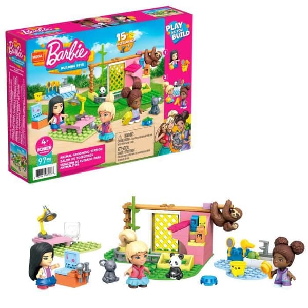 Mega Construx Barbie - Frisörsalong - Byggspel - Från 4 år