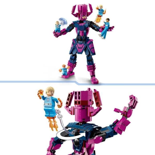 LEGO Marvel 76316 De Fantastiska Fyra mot Galactus-figuren - Spel från 9 år