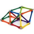 Miniatyrbillede 11 af 11: WOOPIE Magnetiske byggeklodser Kreativt puslespil 110 brikker