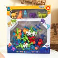 Miniatyrbillede 8 af 11: WOOPIE byggeklodser med sugekopper – Crazy Animals