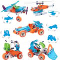Miniatyrbild 5 av 6: WOOPIE Fordonset Byggklossar 5-i-1 STEM