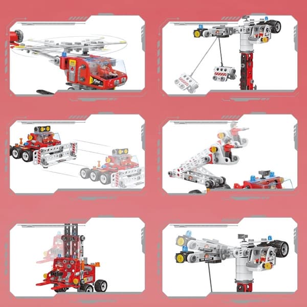 WOOPIE Creator City Brandvæsen Kit