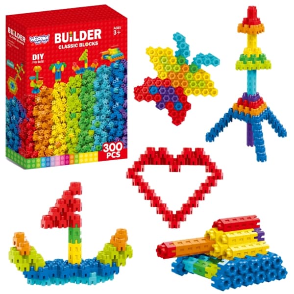 WOOPIE Kreativa Byggklossar 300 st.