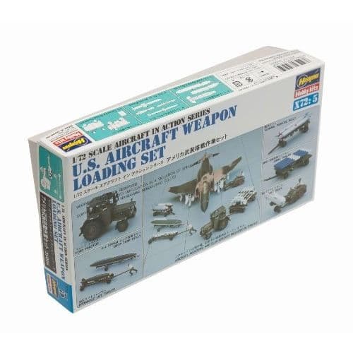 HASEGAWA 1-72 U.S. U.S. FLYGPLANS VAPENLADDNINGSSET