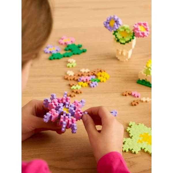 Monteringsspel - byggspel - manipulationsspel Plus plus PLUS-PLUS LÄR DIG ATT BYGGA EN BLOMMÄSTARE