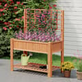 Miniatyrbillede 1 af 8: Forhøjet højbed, 45x23x59 tommer, Natur