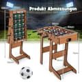 Miniatyrbild 6 av 8: Bordsspel Fotboll, 33x36x109 cm, Naturalfärgad