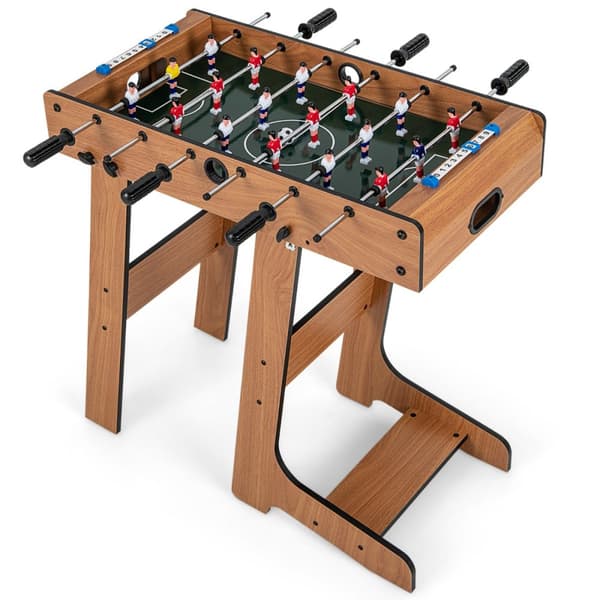 Bordsspel Fotboll, 33x36x109 cm, Naturalfärgad