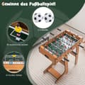 Miniatyrbild 8 av 8: Bordsspel Fotboll, 33x36x109 cm, Naturalfärgad